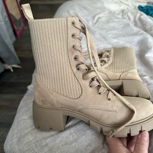 New Steve Madden combat boots